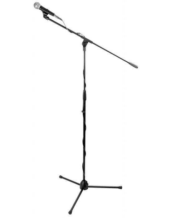 OnStage MS7500 Microphone and Stand Package w/13' Mic - Jack Cable