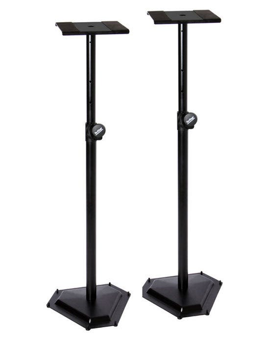 Onstage OSSMS6600P Studio Monitor Stands w/Hex Base