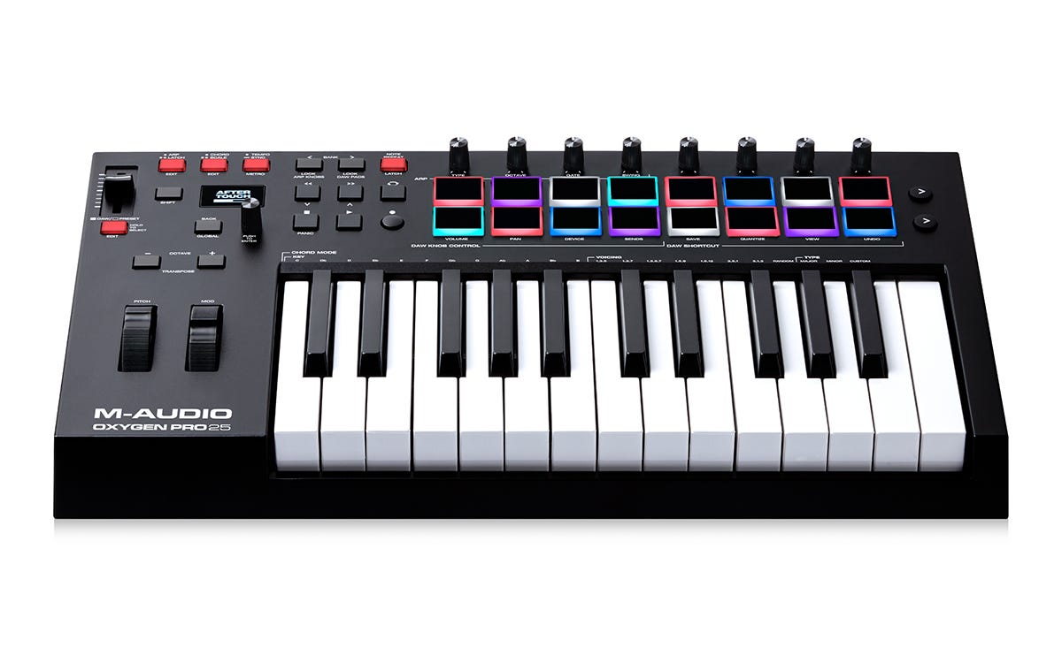M-Audio Oxygen Pro 25: 25 Note USB Controller Keyboard