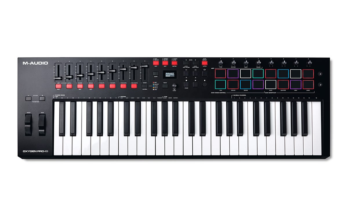 M-Audio Oxygen Pro 49: 49 Note USB Controller Keyboard