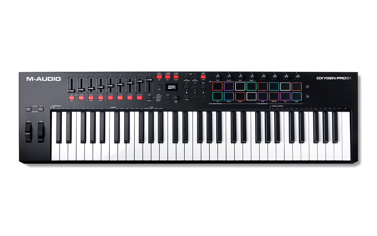 M-Audio Oxygen Pro 61: 61 Note USB Controller Keyboard