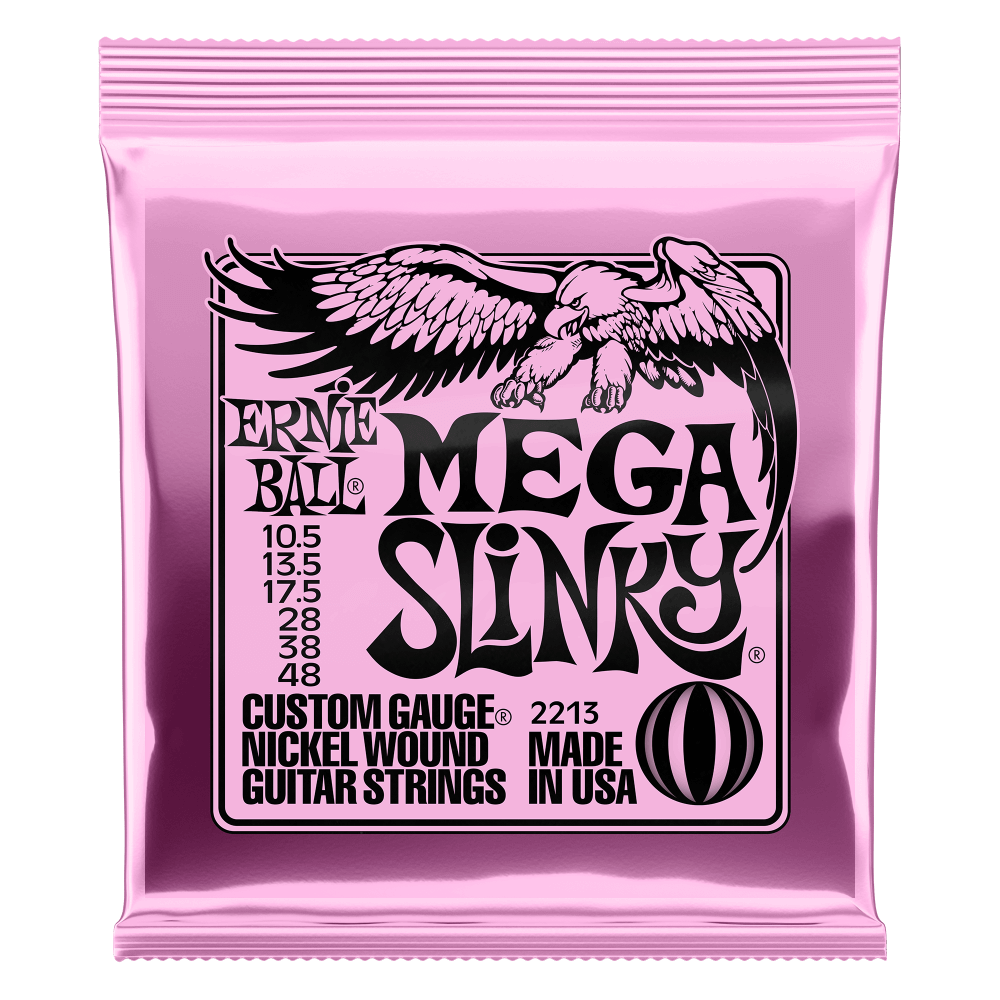 Ernie Ball Mega Slinky Electric Guitar String Set - 10.5-48 (2213)