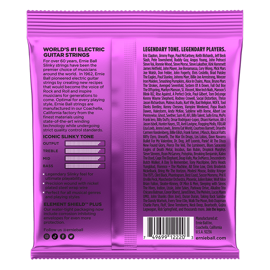Ernie Ball Power Slinky Electric Guitar String Set 11-48 (2220)