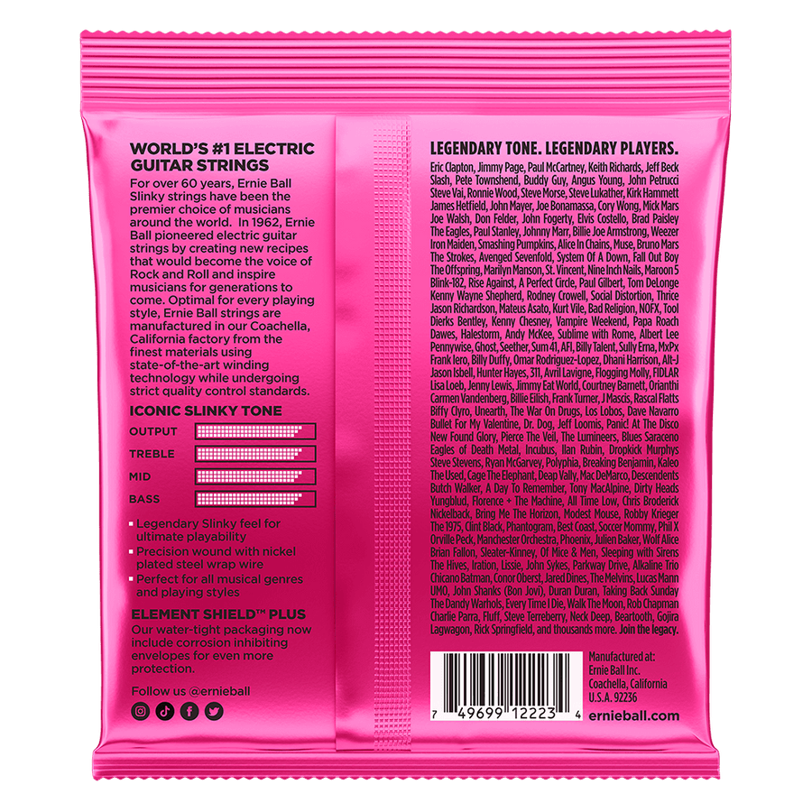 Ernie Ball Super Slinky Electric Guitar String Set 9-42 (2223)