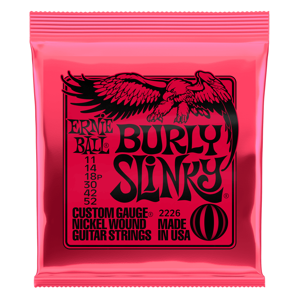 Ernie Ball Burly Slinky Electric Guitar String Set - 11-52 (2226)