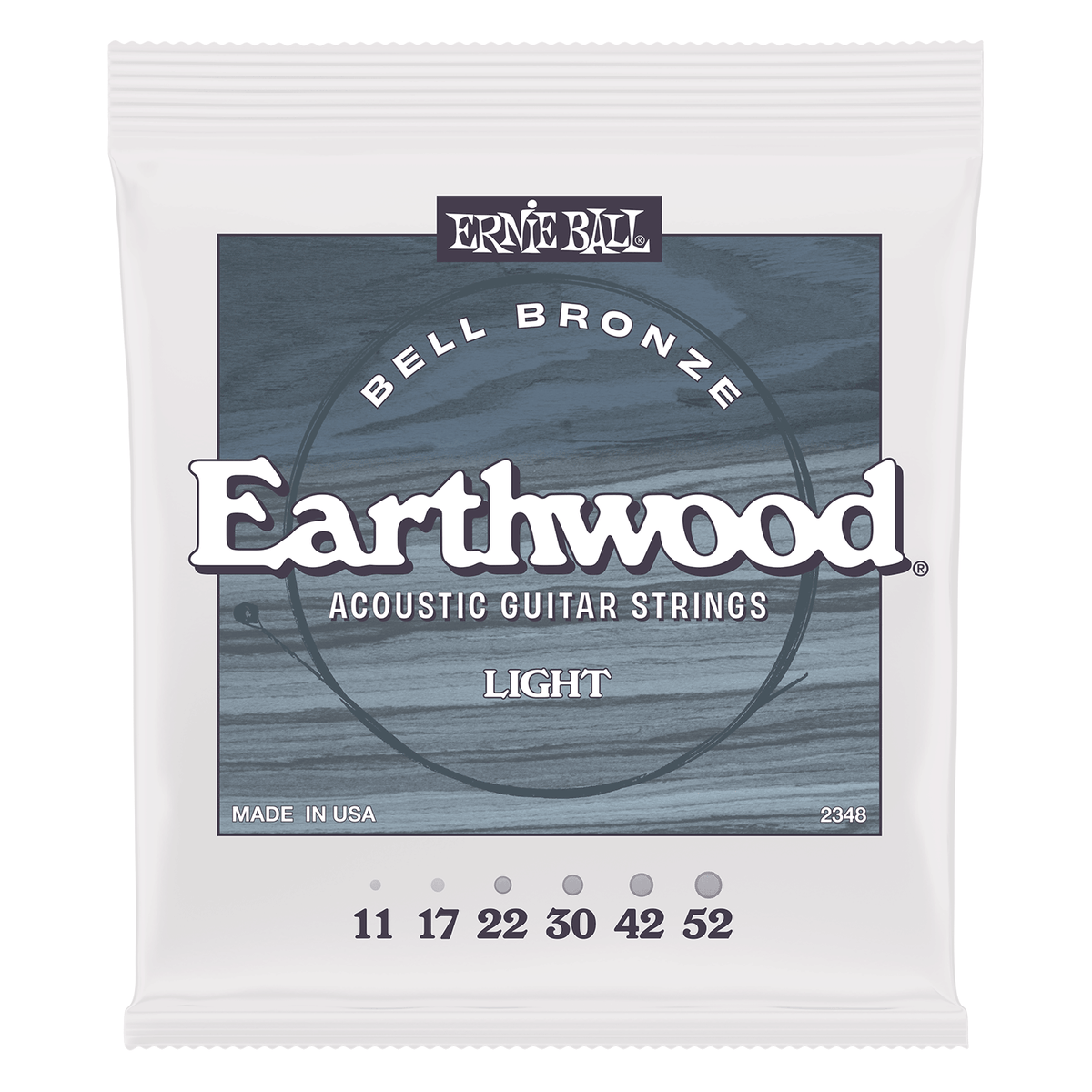 Ernie Ball Earthwood Bell Bronze Acoustic Strings - Light - 11-52