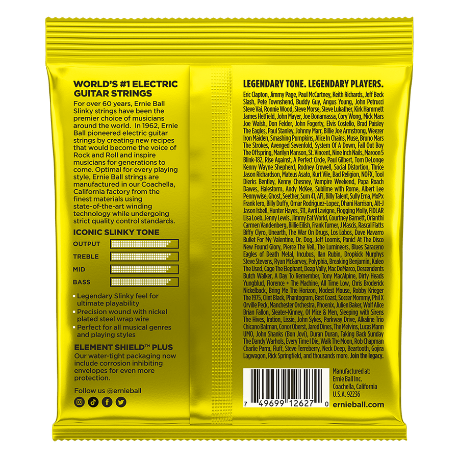 Ernie Ball Beefy Slinky Electric Guitar String Set 11-54 (2627)