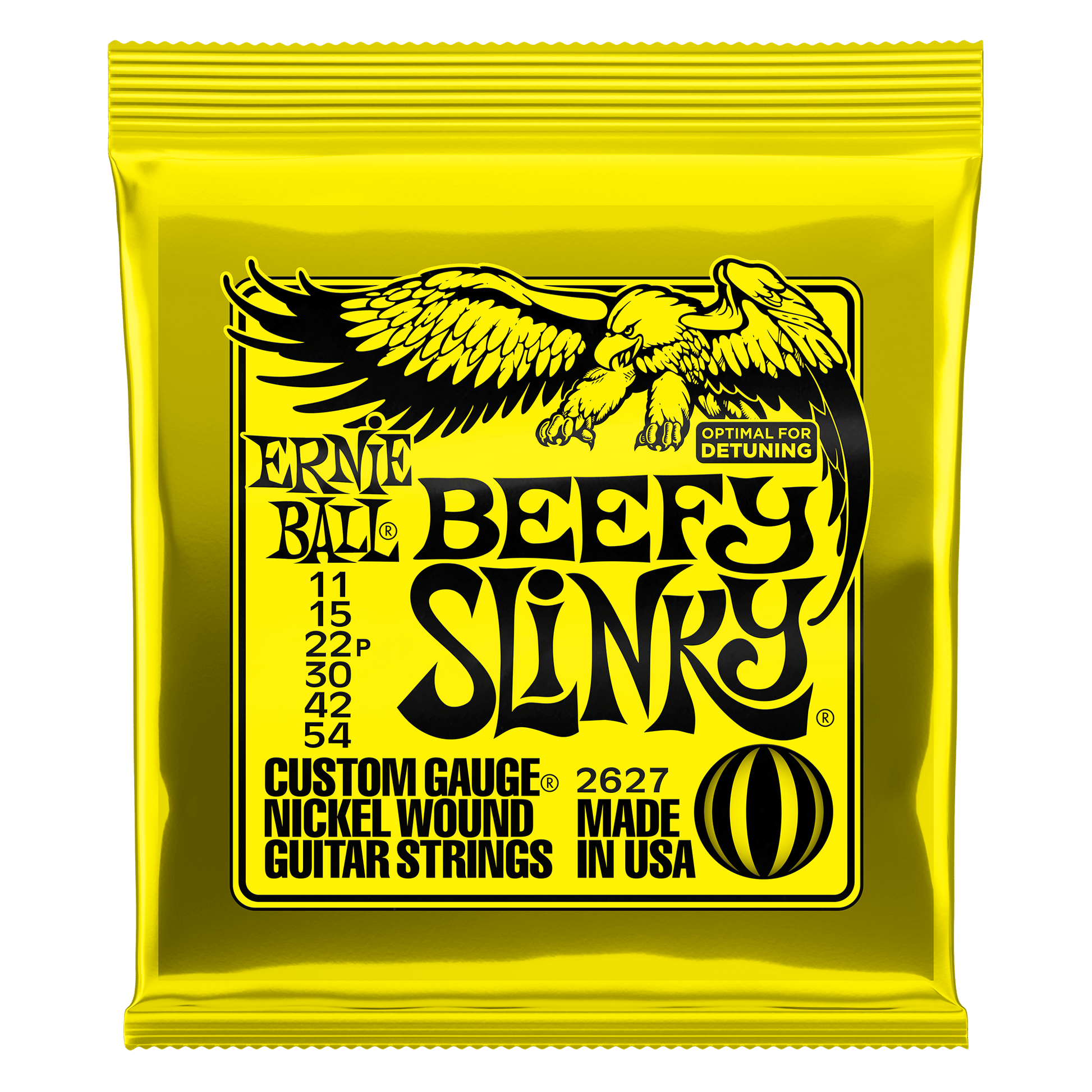 Ernie Ball Beefy Slinky Electric Guitar String Set 11-54 (2627)