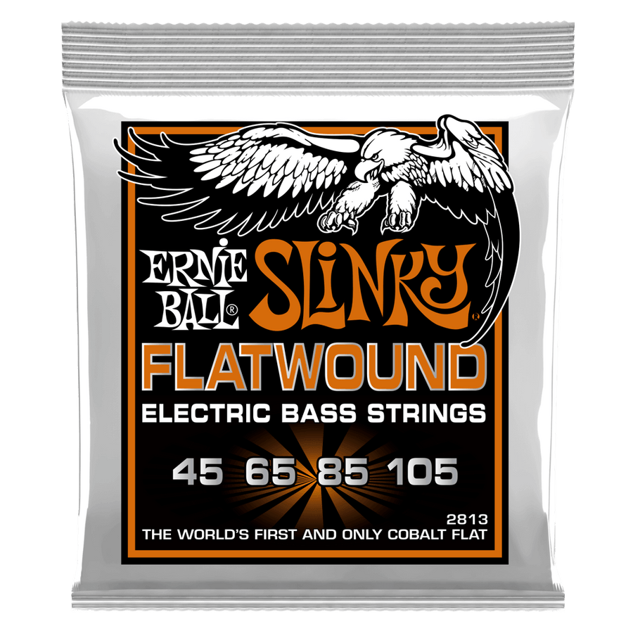 Ernie Ball Hybrid Slinky Flatwound Bass Strings - 45-105 (2813)