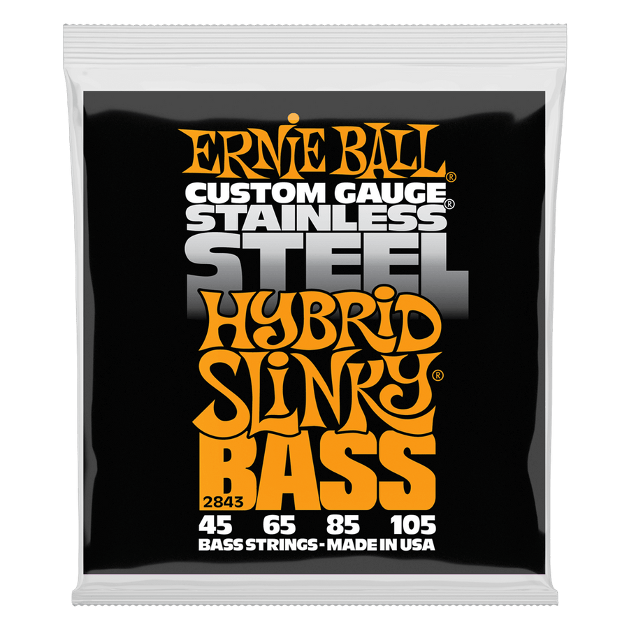 Ernie Ball Slinky Stainless Steel Bass String Bass - 45 - 105