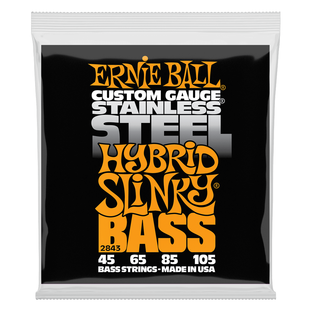 Ernie Ball Slinky Stainless Steel Bass String Bass - 45 - 105
