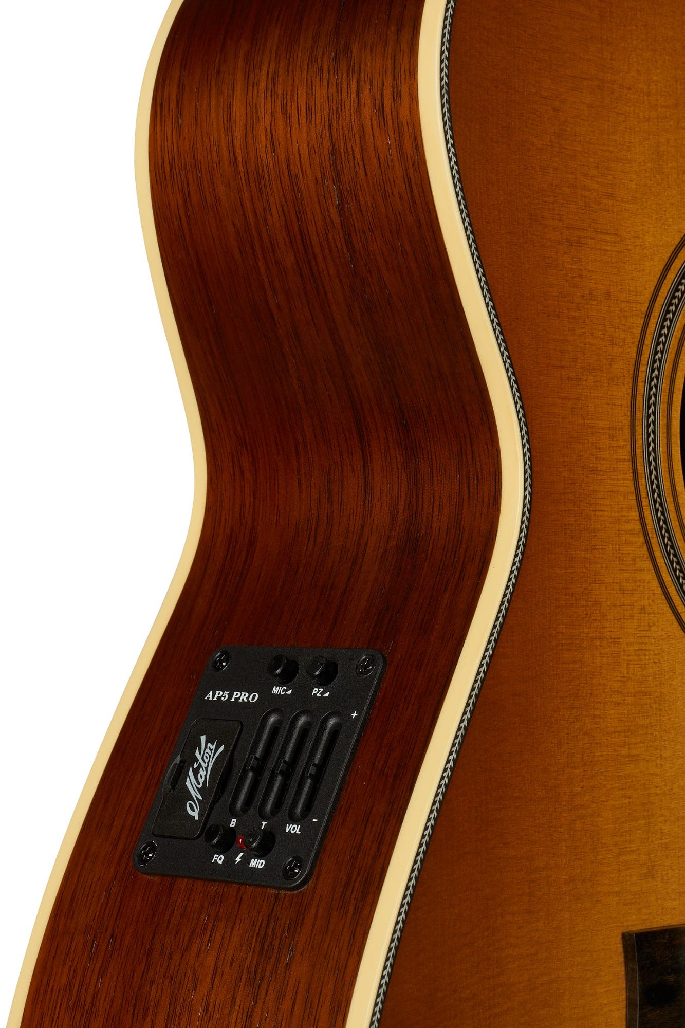 Maton EBG808 Nashville Acoustic Electric Guitar - Vintage Amber Satin