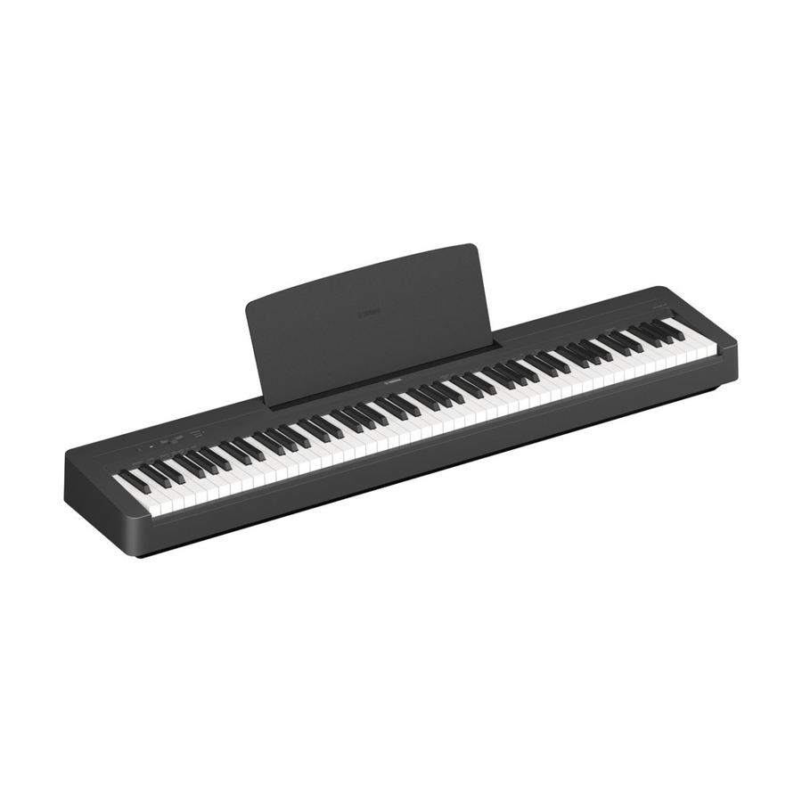 Yamaha P145BT Portable Digital Piano w/Bluetooth - Black