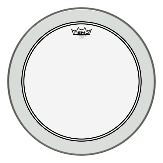 Remo Powerstroke 3 Clear 18" Bass Drum Head