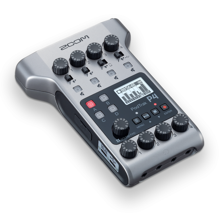 Zoom Podtrak P4 Compact Podcast Recorder