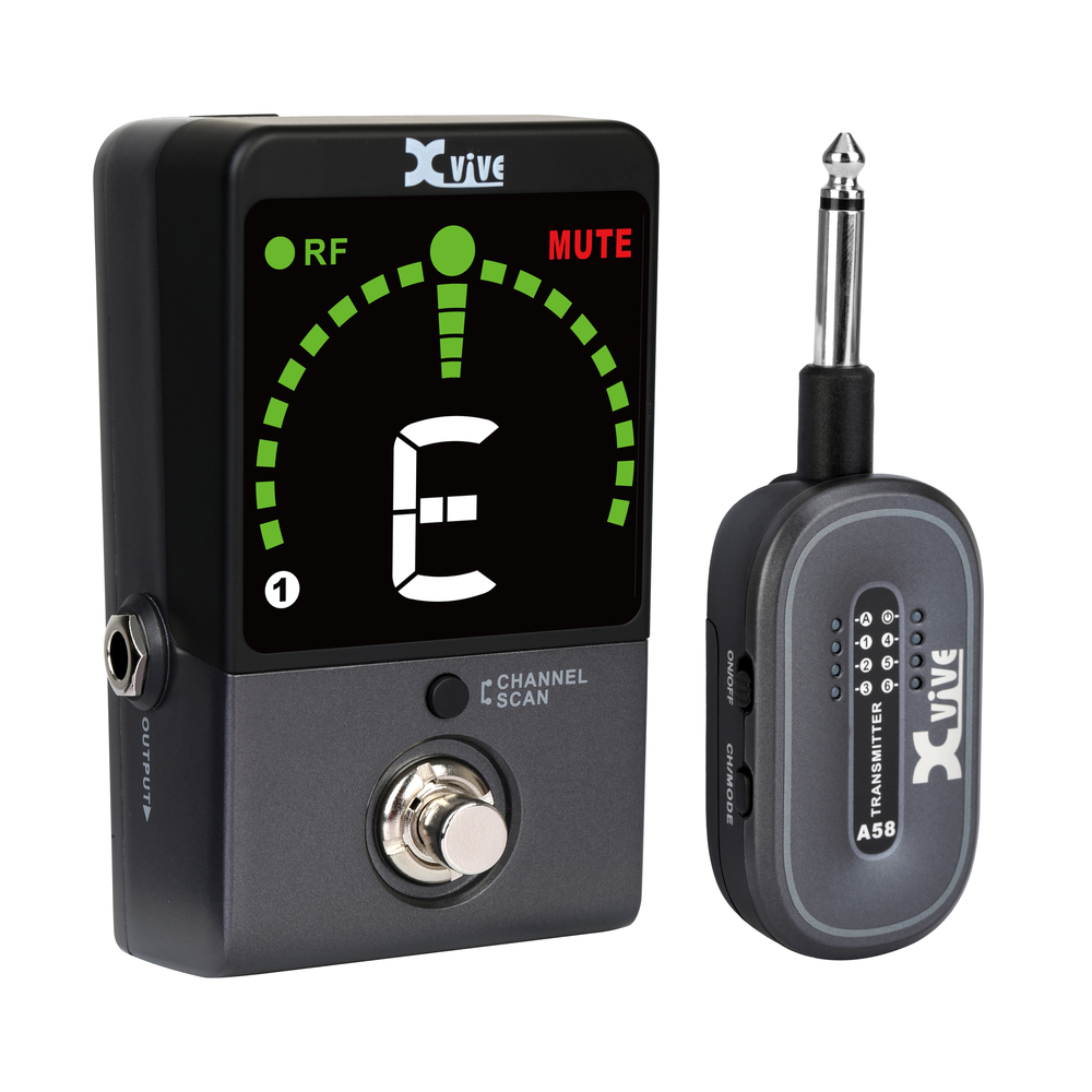 Xvive PS8 Wireless Guitar & Pedal Tuner System