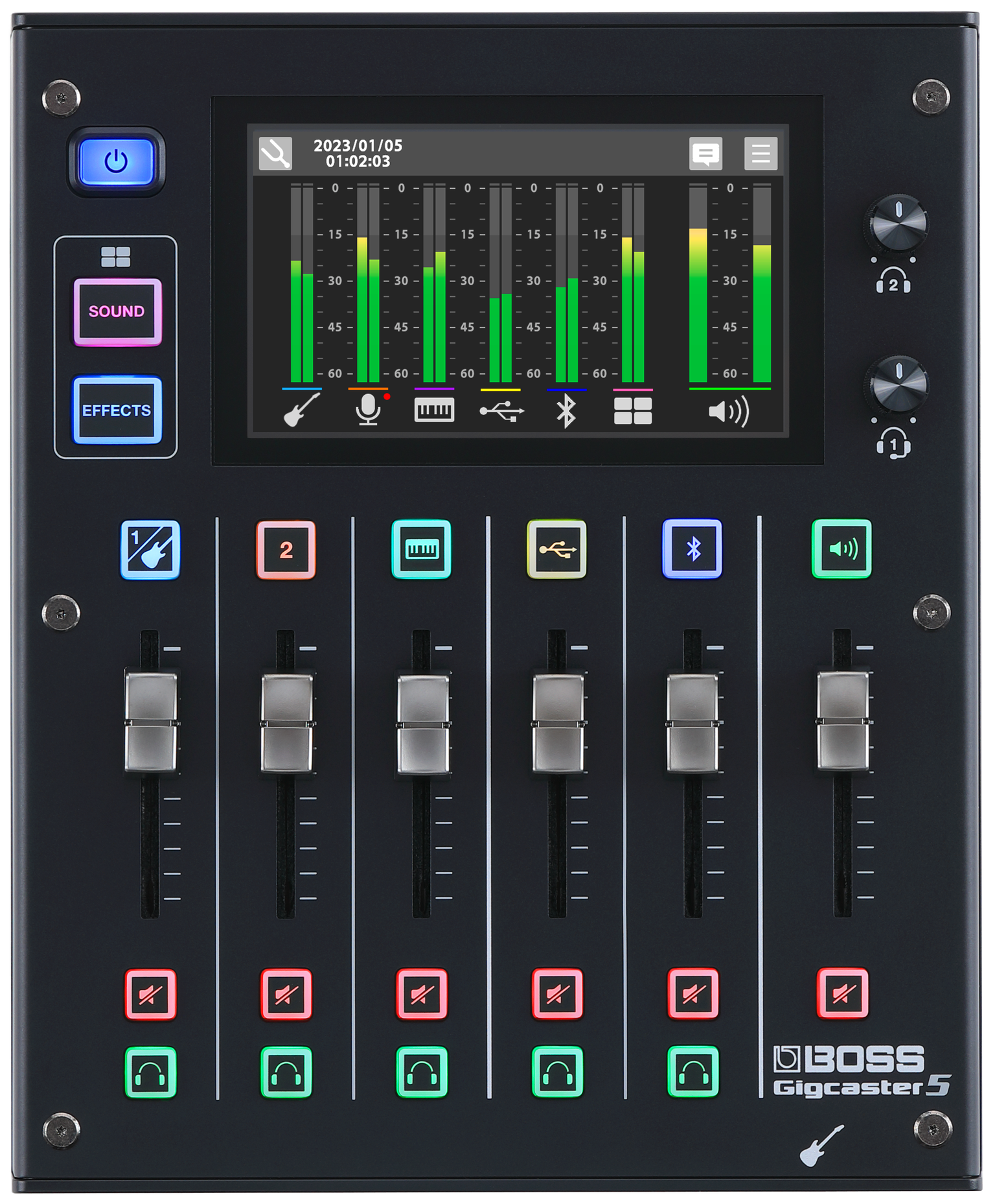 Boss GCS5 Gigcaster 5 Audio Streaming Mixer