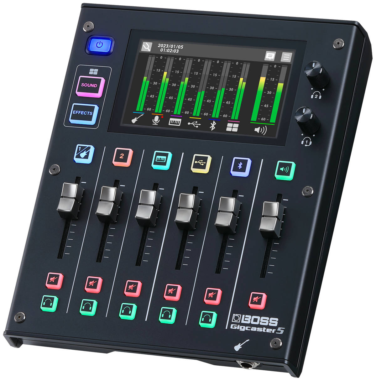 Boss GCS5 Gigcaster 5 Audio Streaming Mixer