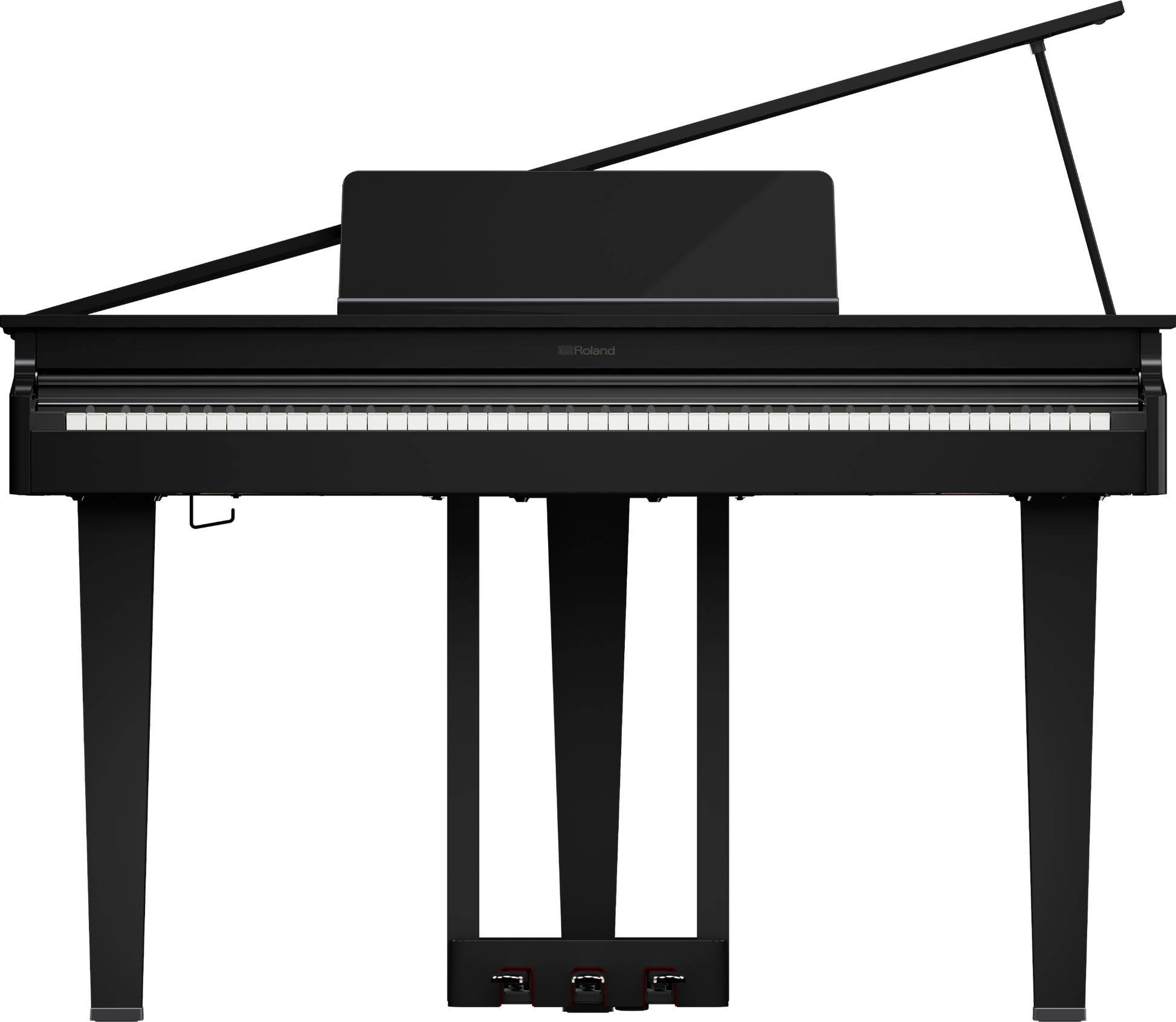 Roland GP-3PE Compact Digital Grand Piano w/Matching Bench - Polished Ebony