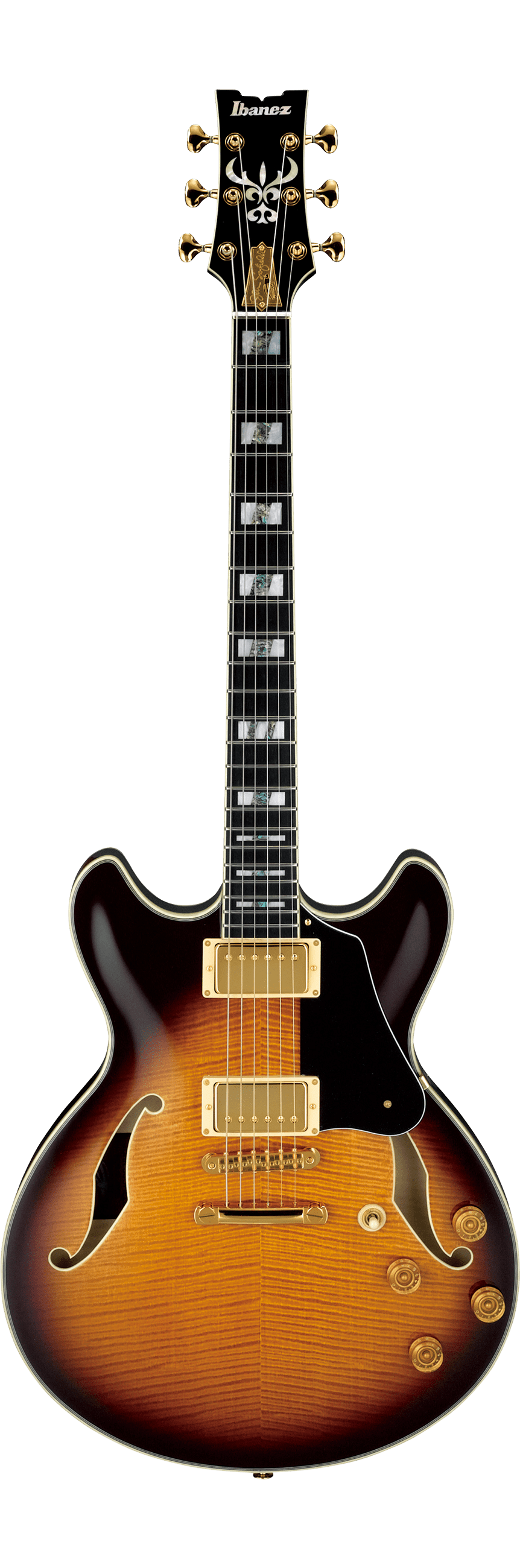 Ibanez JSM100 John Scofield Signature Electric Guitar w/Case - Vintage Sunburst