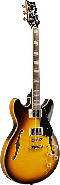 Ibanez JSM10EM John Scofield Signature Guitar - Two-Tone Burst