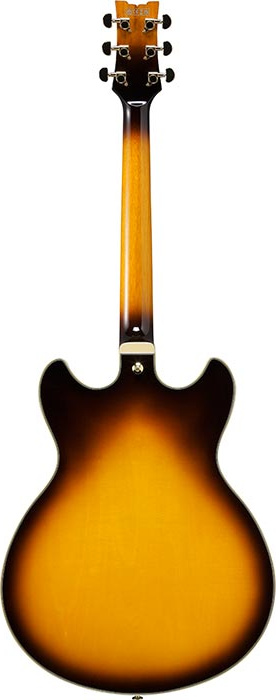 Ibanez JSM10EM John Scofield Signature Guitar - Two-Tone Burst