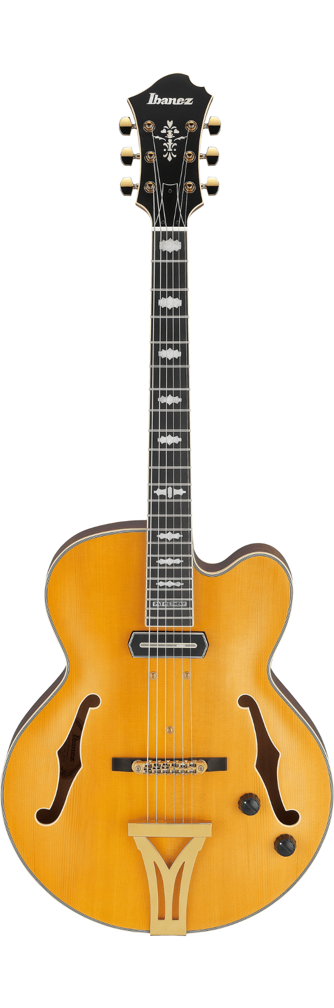 Ibanez PM3C-NAL Pat Metheny Signature Guitar - Natural Amber Low Gloss