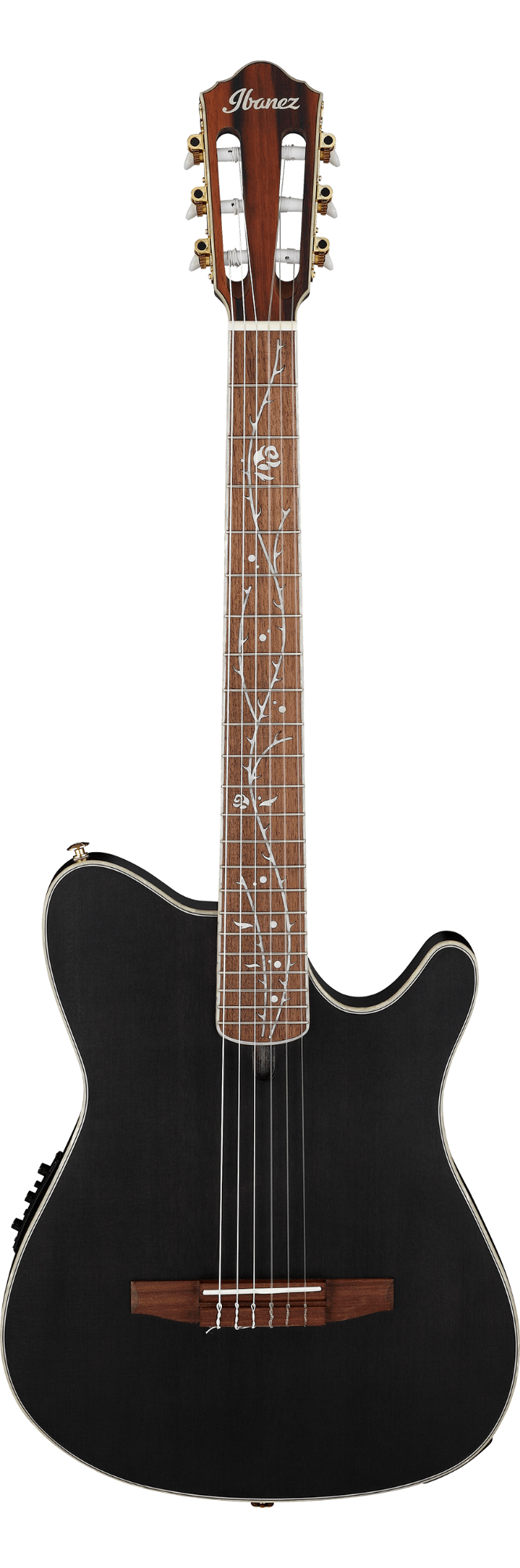 Ibanez Tim Henson TOD10N Signature Nylon String Electric Guitar - Black