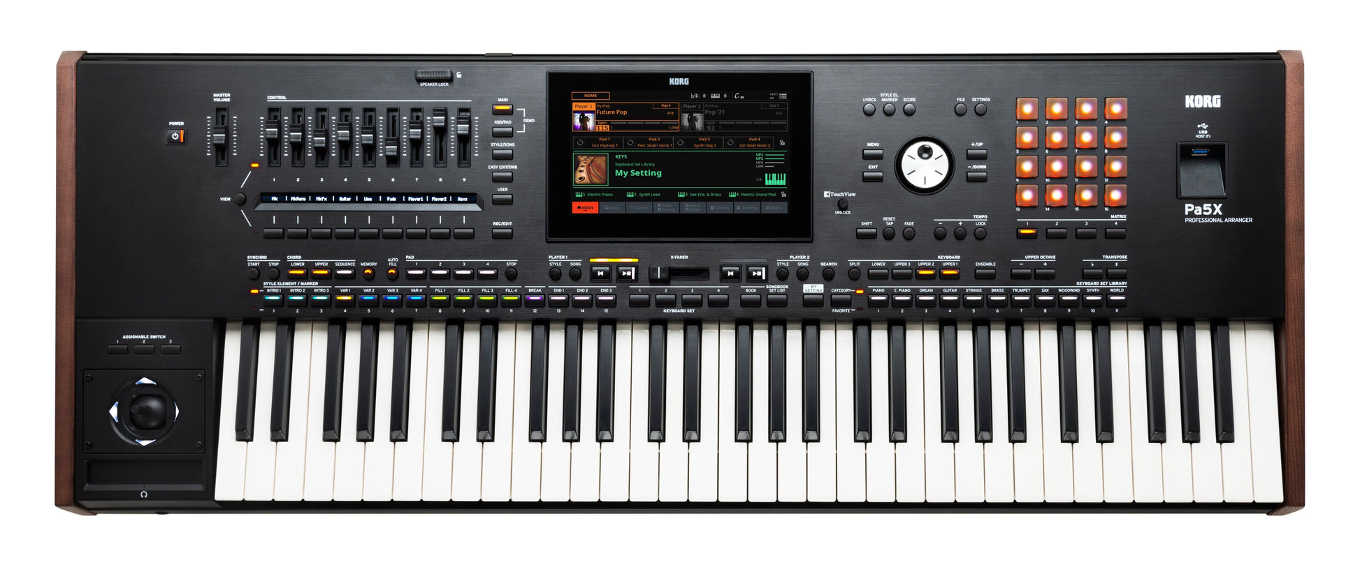 Korg PA5X-61 61-note Arranger Keyboard