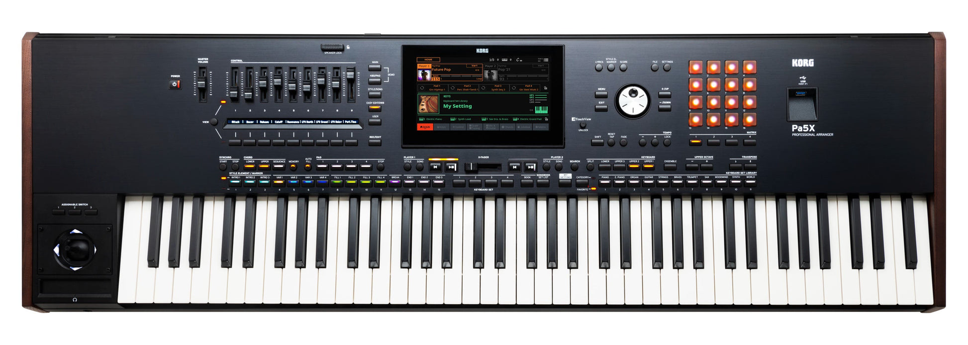 Korg PA5X-76 76-note Arranger Keyboard