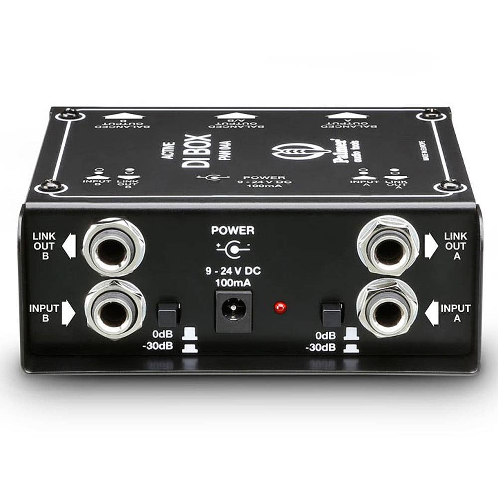 Palmer PAN 04 A - Active 2-Channel DI Box