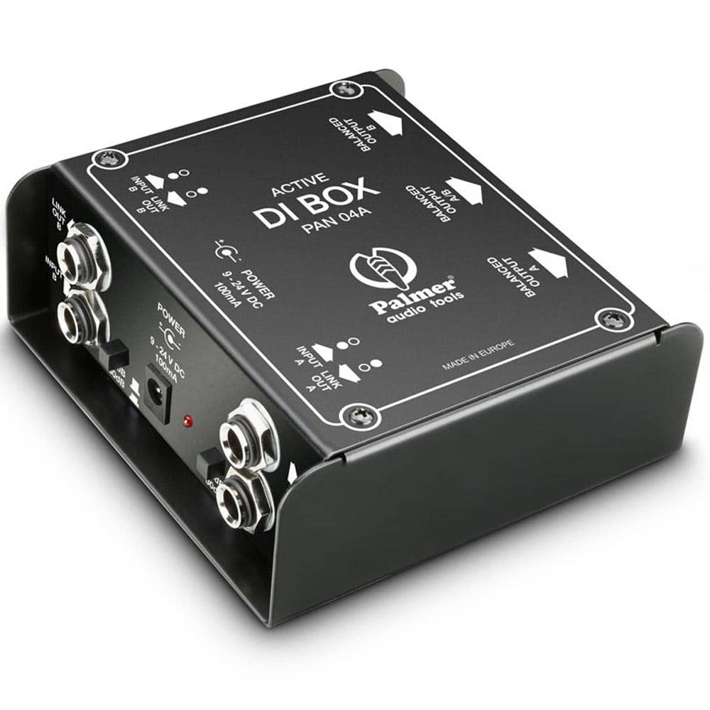 Palmer PAN 04 A - Active 2-Channel DI Box