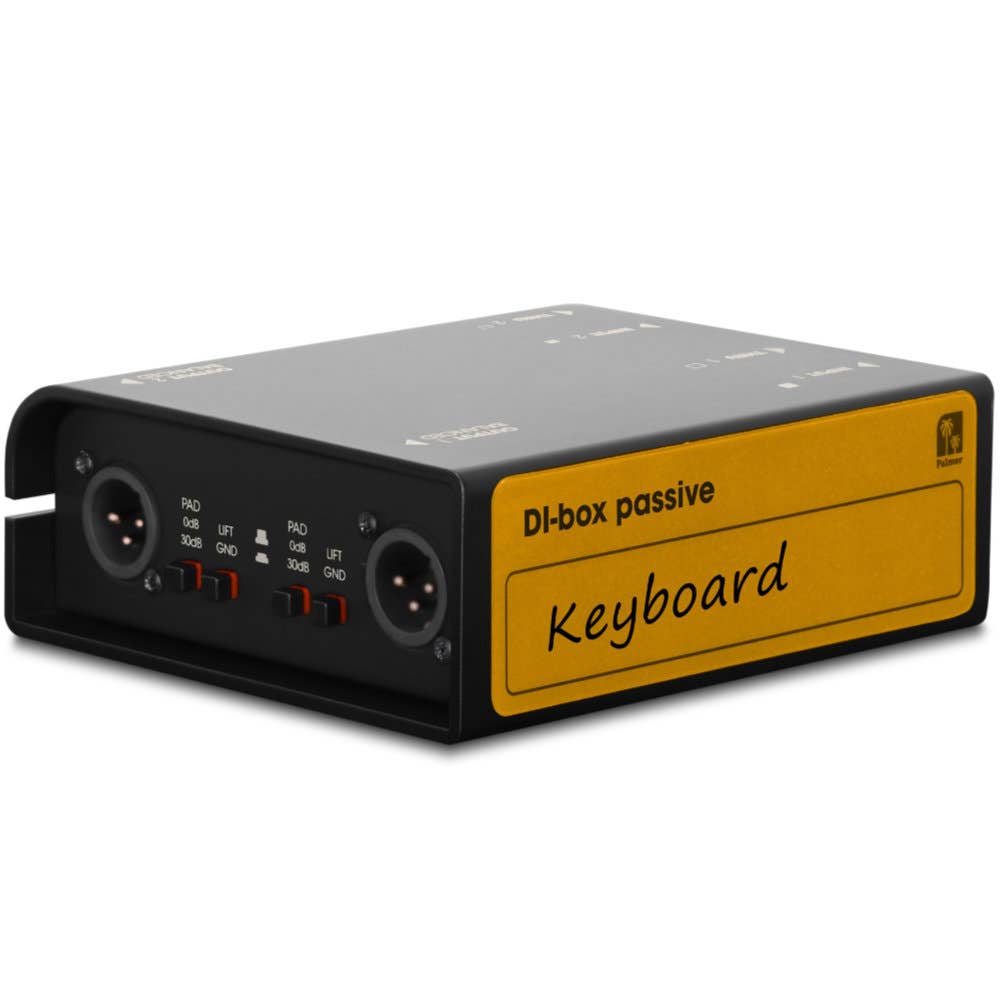 Palmer RIVER Elde - Passive 2-Channel DI-Box