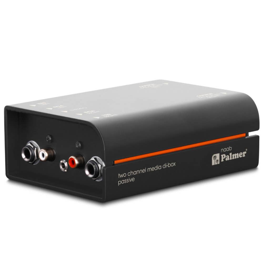 Palmer RIVER Naab - Passive 2-Channel Media DI-Box