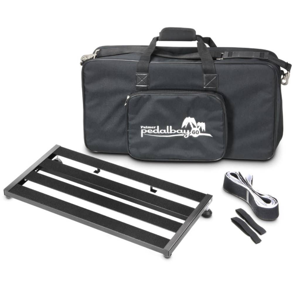 Palmer PEDALBAY 60 - Lightweight Variable Pedalboard w/Protective Softcase - 60 cm