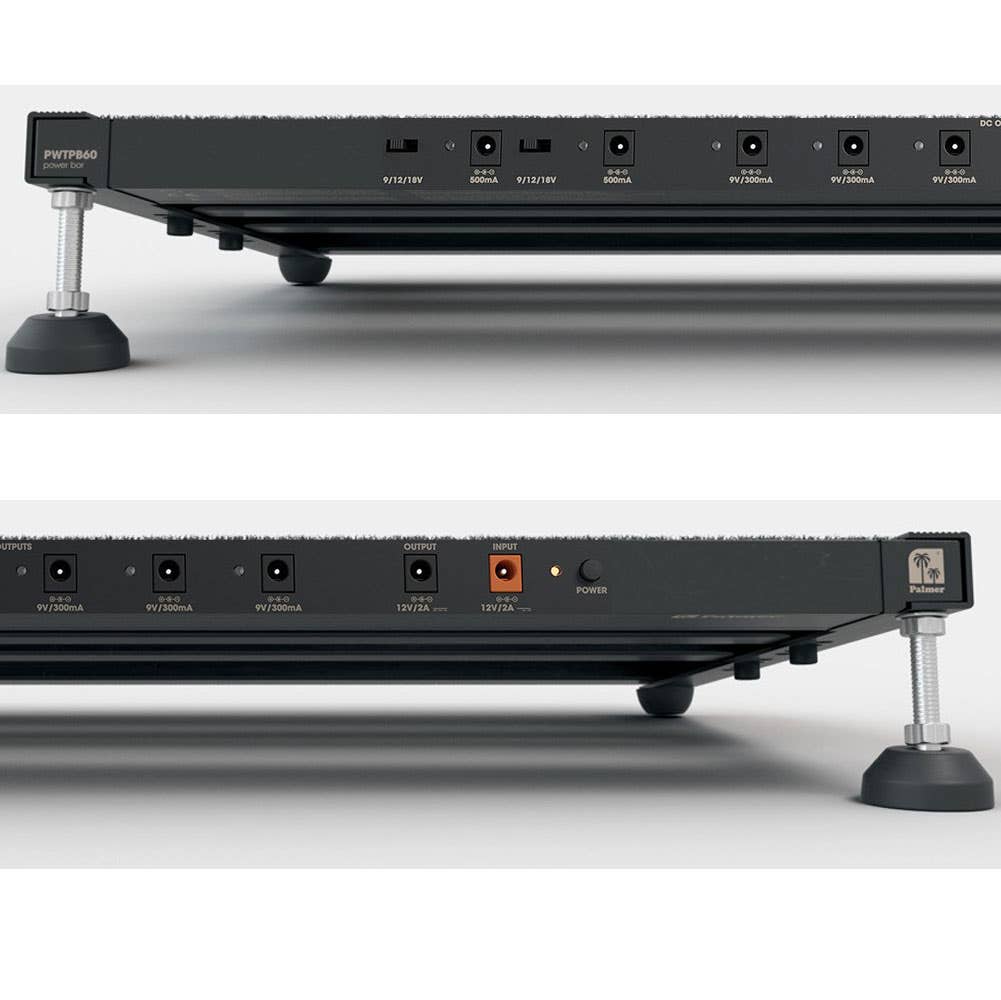 Palmer PEDALBAY 60 PB - Pedalboard w/WTPB60 Powerbar