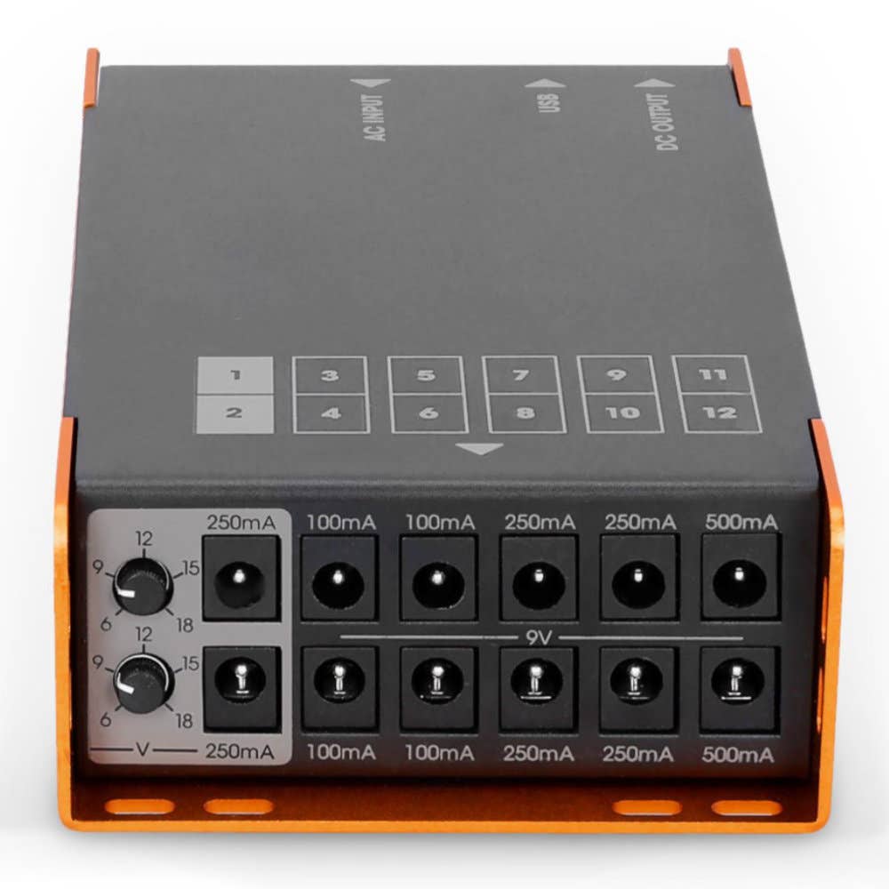 Palmer PWT 12 IEC - Universal Pedalboard Power Supply with USB