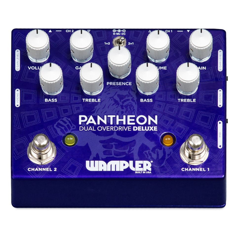 Wampler Pantheon Deluxe Overdrive Pedal