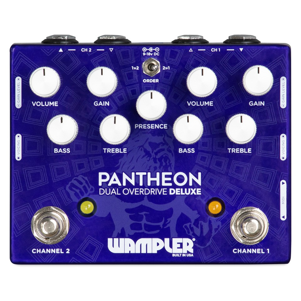 Wampler Pantheon Deluxe Overdrive Pedal