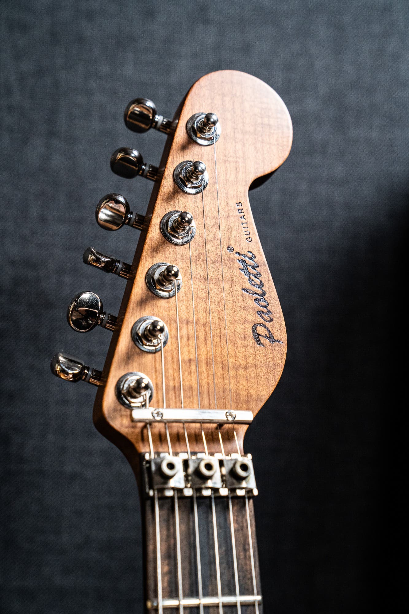 Paoletti Custom Alfa HSS FR - Heavy Deep Blue / Sunburst