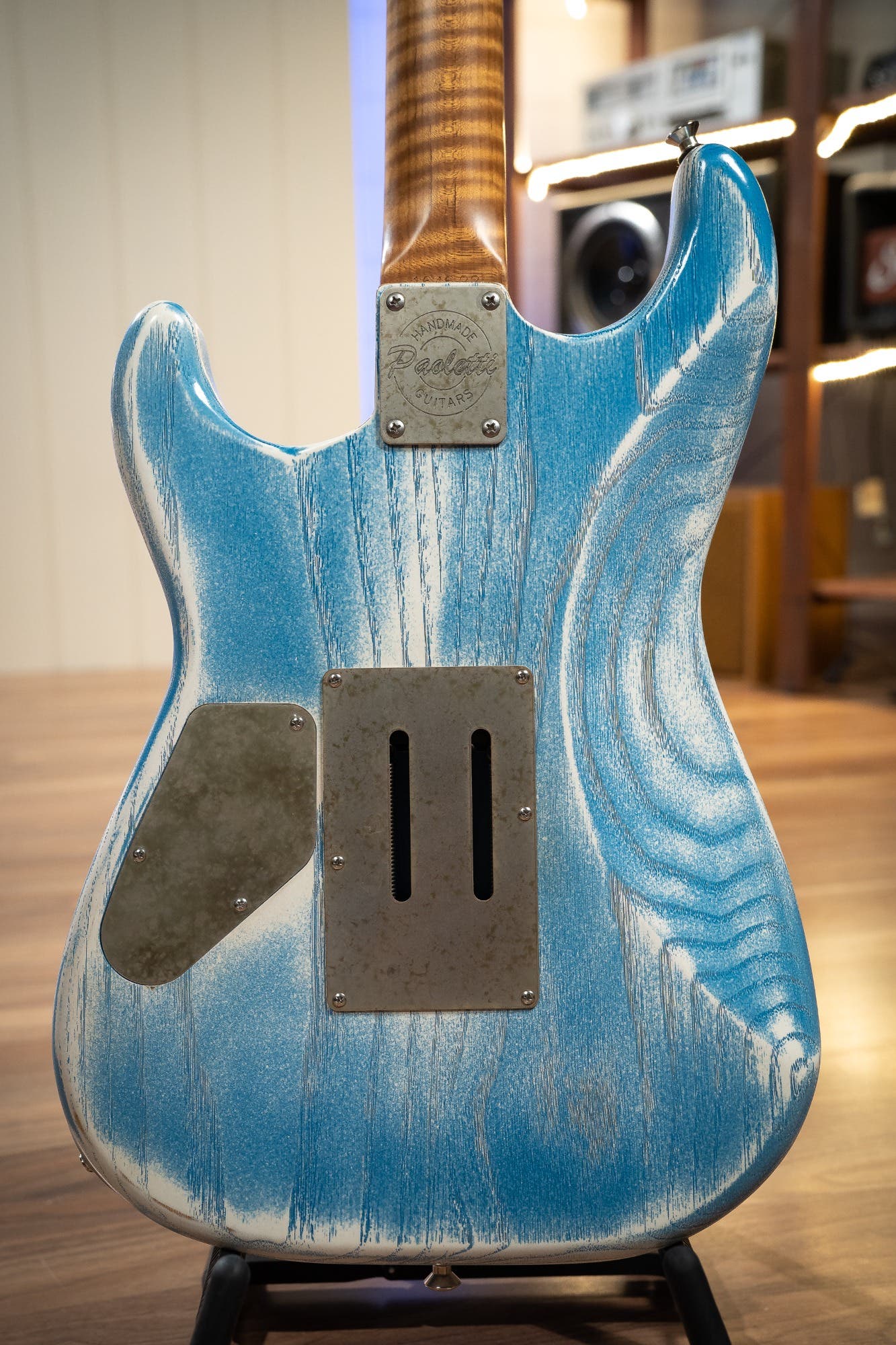 Paoletti Loft Series Alfa HS w/Schaller FR - Dante Heaven / Curly Maple Neck