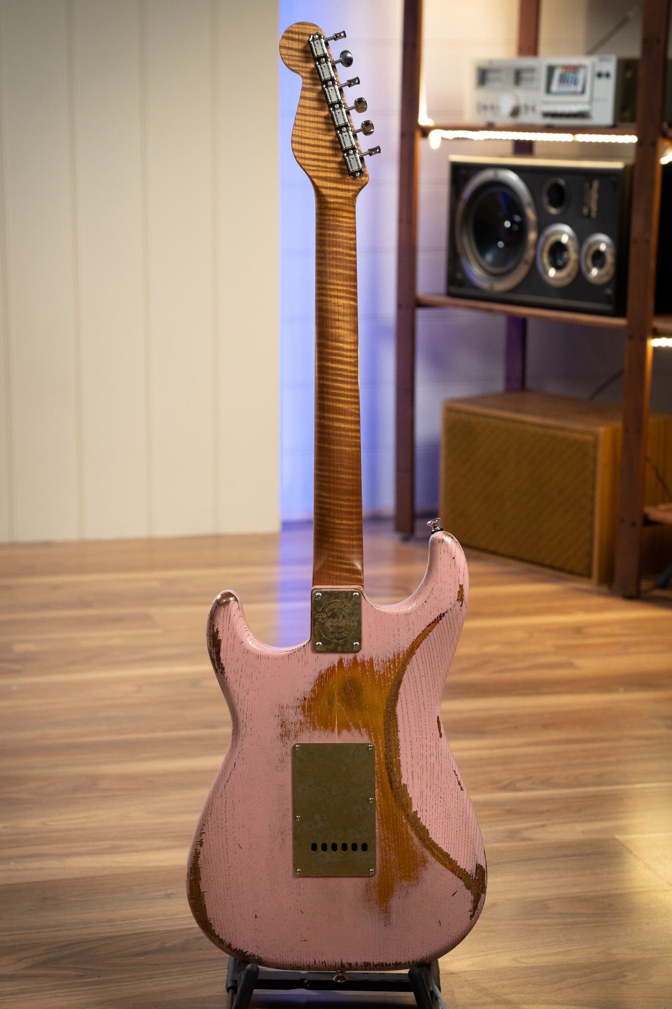 Paoletti Loft Series Alfa HSS - Heavy Pink / Curly Maple