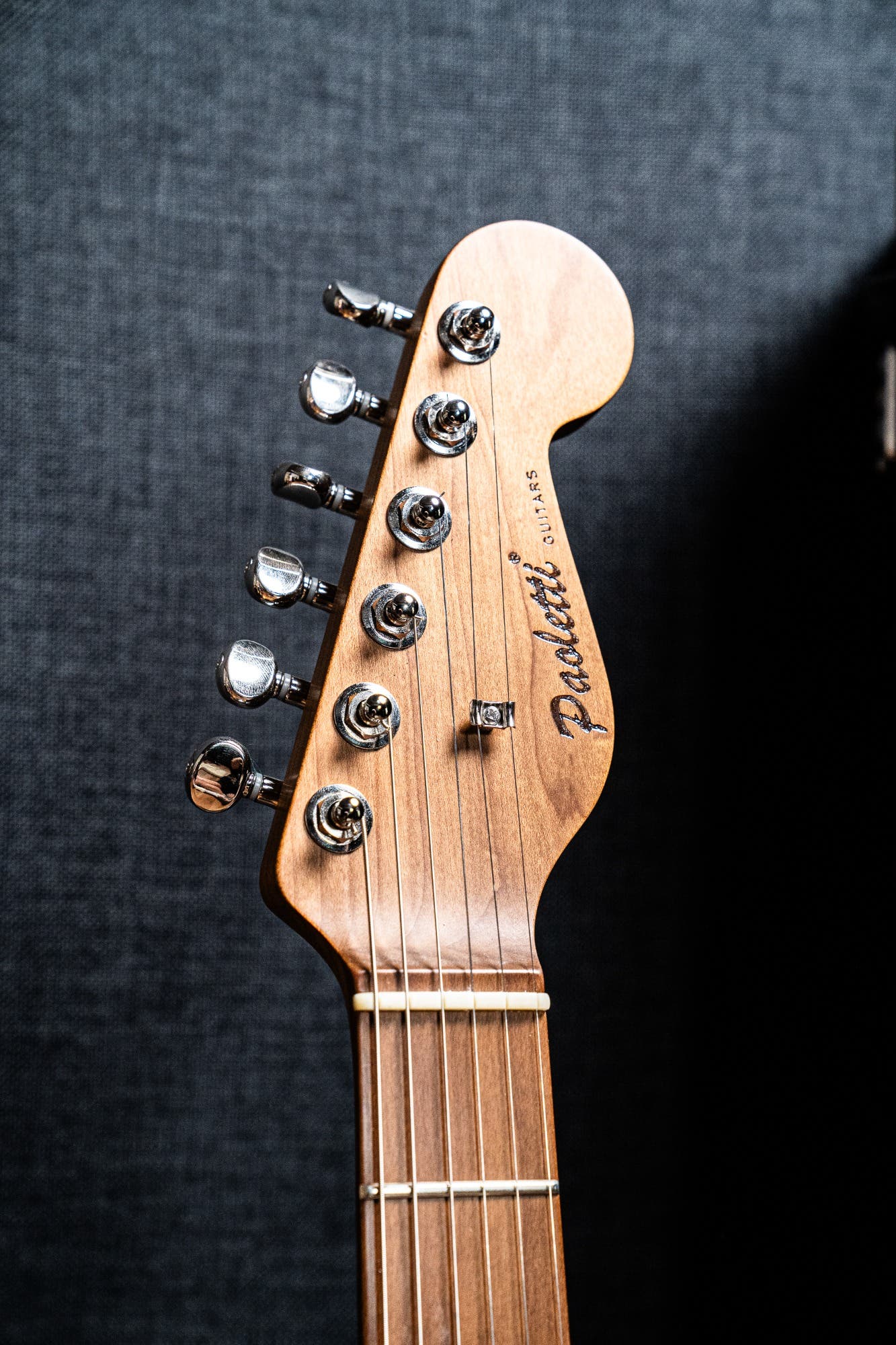 Paoletti Nancy Loft SSS 2 Electric Guitar - Heavy Black (Designed by Dave Kilminster)