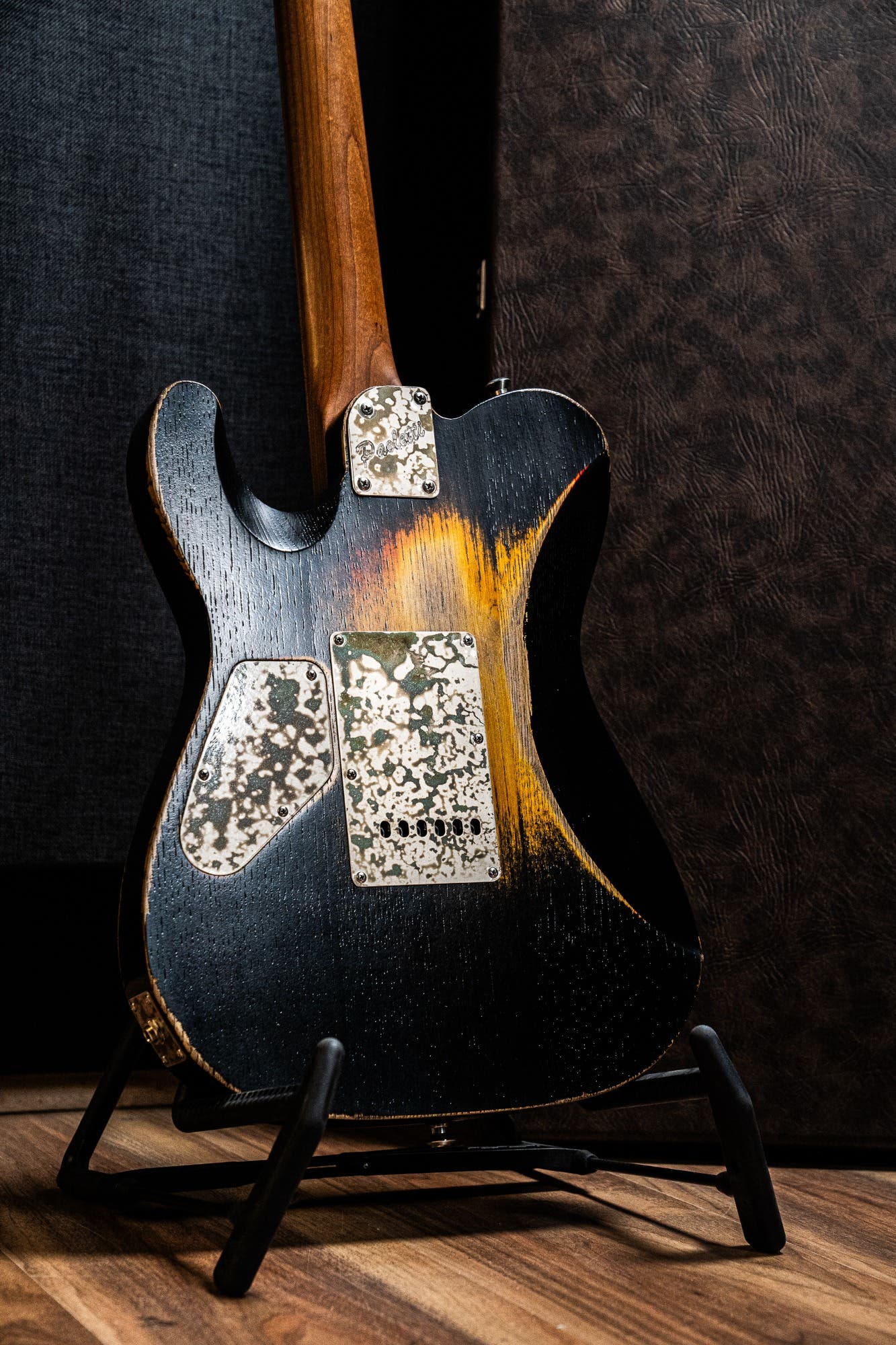 Paoletti Nancy Loft SSS 2 Electric Guitar - Heavy Black (Designed by Dave Kilminster)