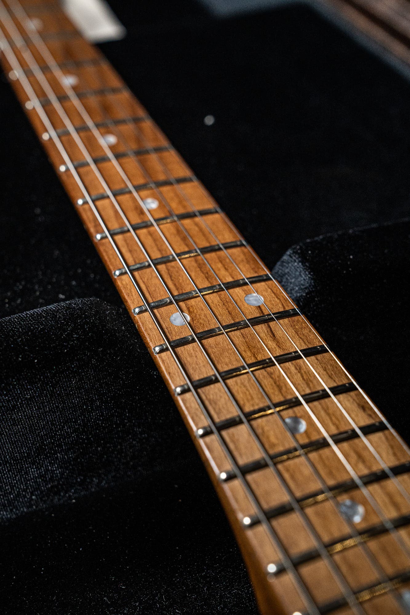 Paoletti Nancy Loft SSS 2 Electric Guitar - Heavy Black (Designed by Dave Kilminster)