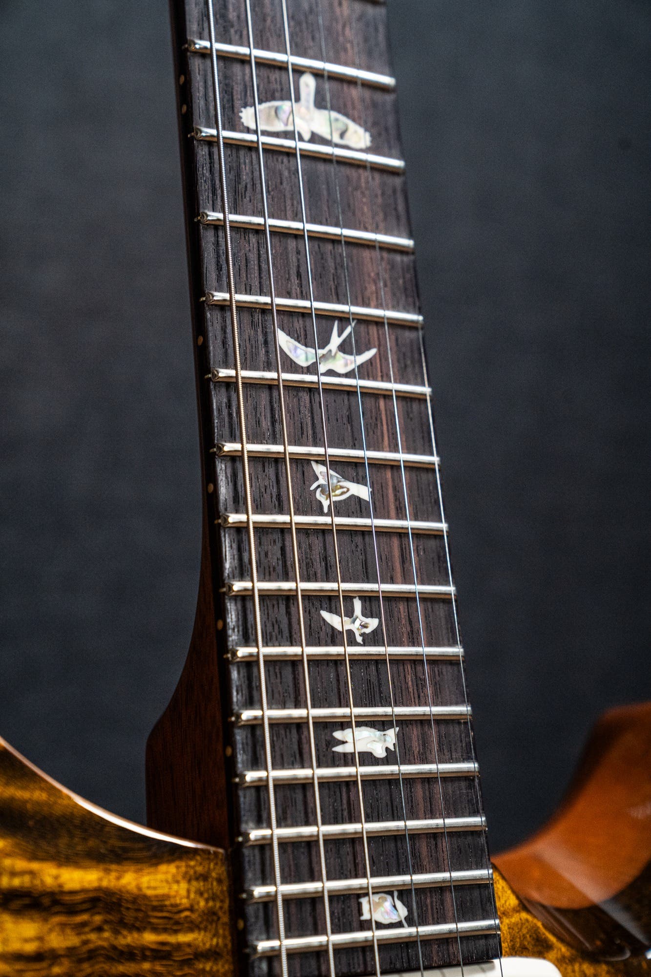 Paul Reed Smith (PRS) Custom 24-08 - Yellow Tiger - 10 Top