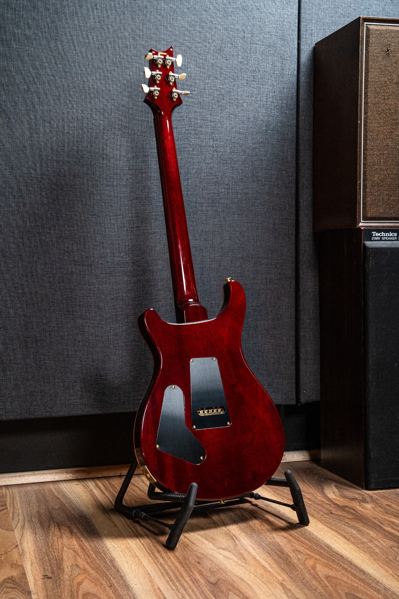 Paul Reed Smith (PRS) Custom 24 w/Pattern Thin Neck - Dark Cherry Burst - 10 Top