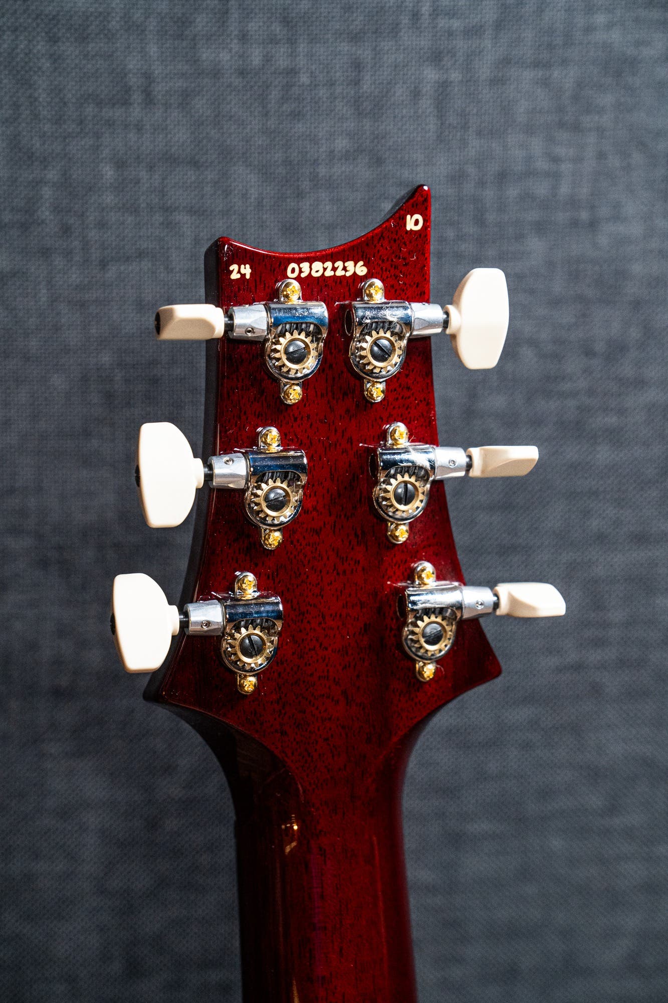 Paul Reed Smith (PRS) Custom 24 w/Pattern Thin Neck - Dark Cherry Burst - 10 Top