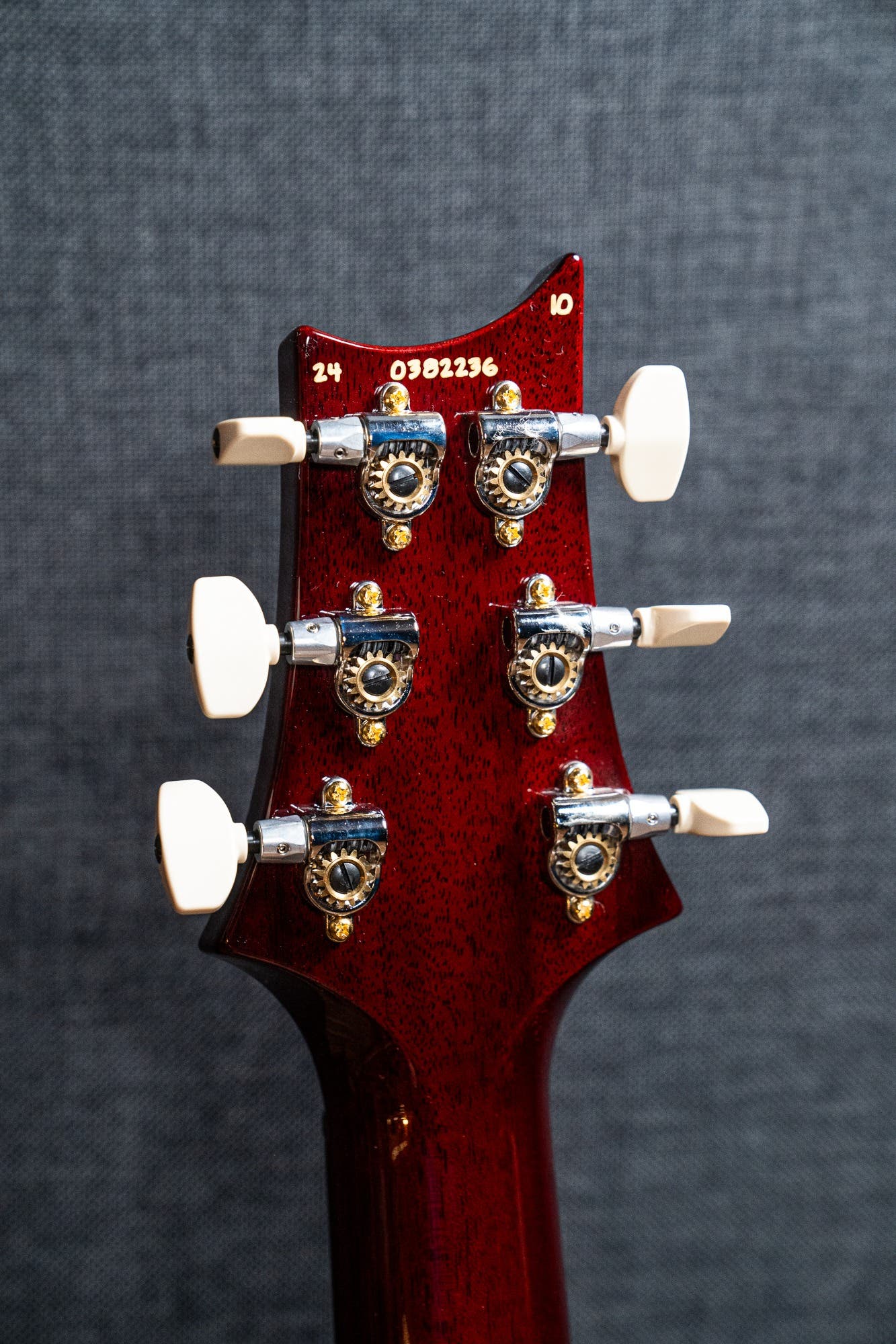 Paul Reed Smith (PRS) Custom 24 w/Pattern Thin Neck - Dark Cherry Burst - 10 Top