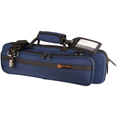 Protec Slimline Flute Pro Pac Case Blue (PB308BX)